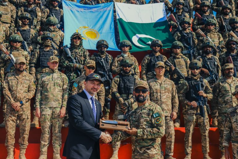 Closing ceremony of Pakistan-Kazakhstan Joint Exercise Dostarym-V held at Cherat