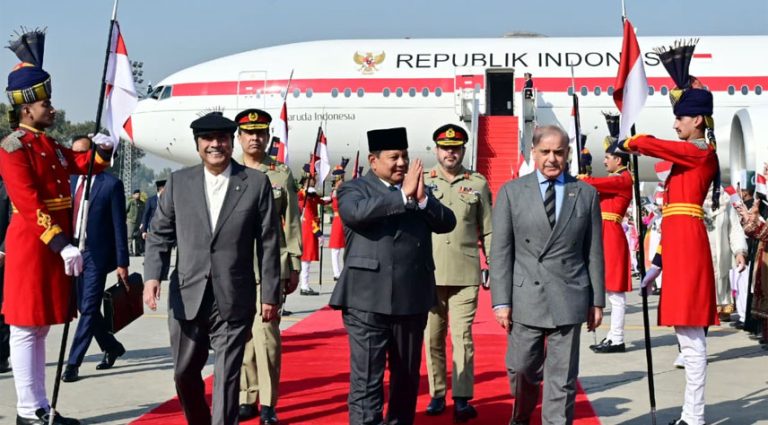 Indonesian President in Pakistan with defense and trade among key agenda
