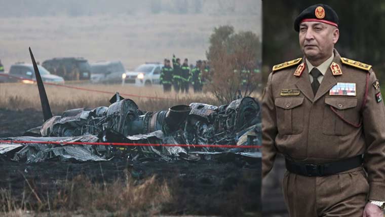 Libyan Army Chief, four others killed in jet crash after takeoff from Ankara
